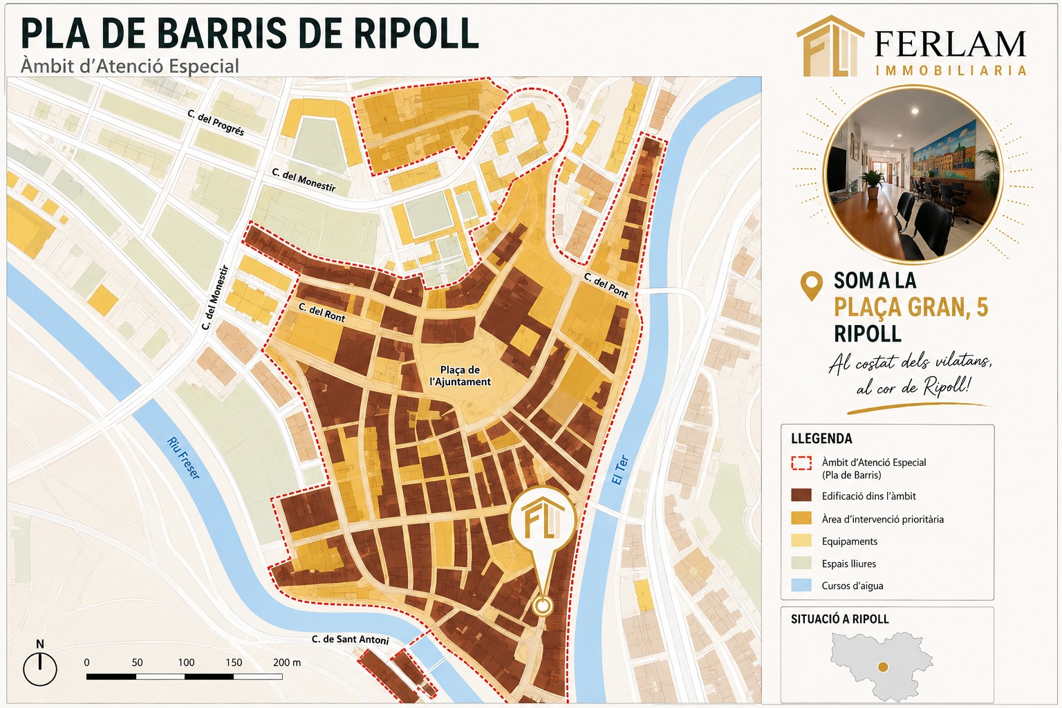 Pla de Barris de Ripoll: una oportunidad para propietarios, vecinos e inversores